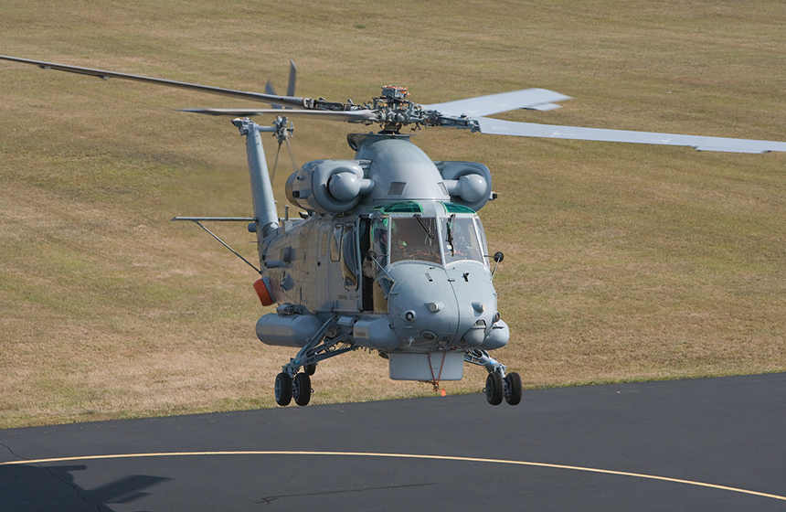 Maquetas hechas - Kaman SH-2 Seasprite Vista frontal