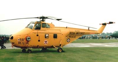 Maquetas hechas - Westland Whirlwind (helicóptero) Vista lateral