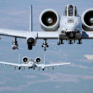 Maquetas hechas - A-10 Thunderbolt II Vista frontal