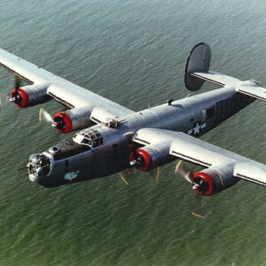 Maquetas hechas - Lockheed B-24 Liberator Vista superior-lateral