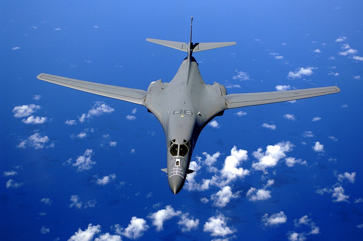 Maquetas hechas - Boeing B-1 Lancer Vista superior