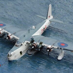 Maquetas hechas - Short Sunderland Vista superior