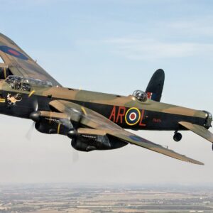 Maquetas hechas - Avro Lancaster Vista lateral