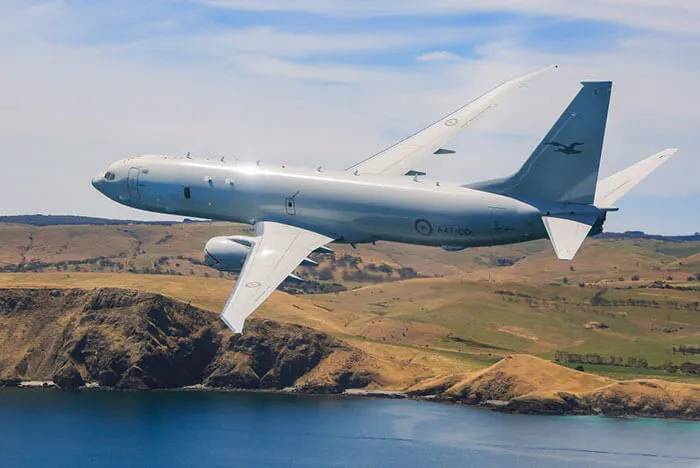 Maquetas hechas - Boeing P-8 Poseidon Vista superior