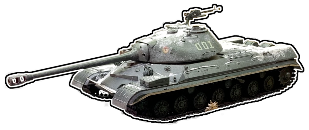 Maquetas Hechas - Maqueta 1/35 de un Tanque pesado T-10 sovietico en Dresde