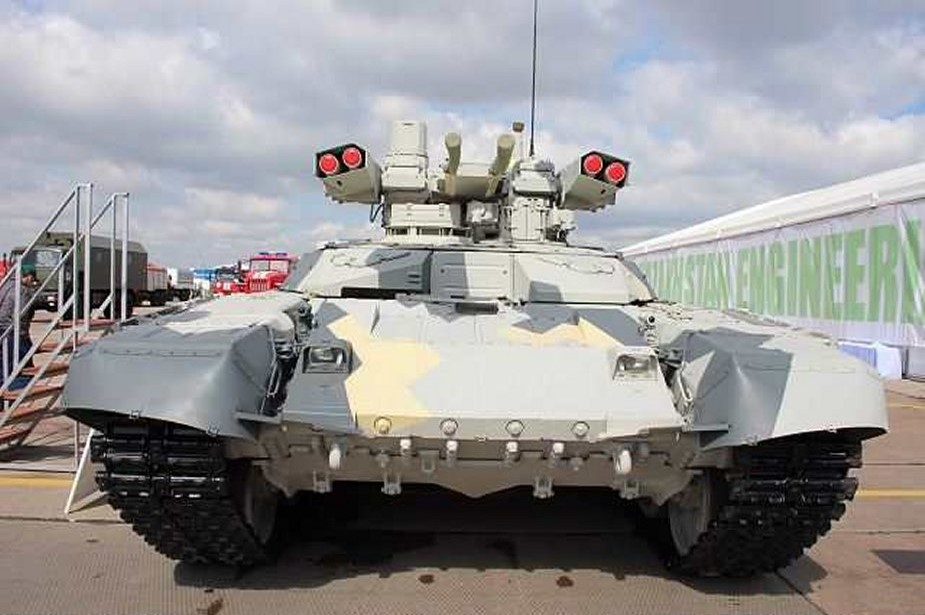 Maquetas hechas - BMPT Terminator 2 Vista frontal