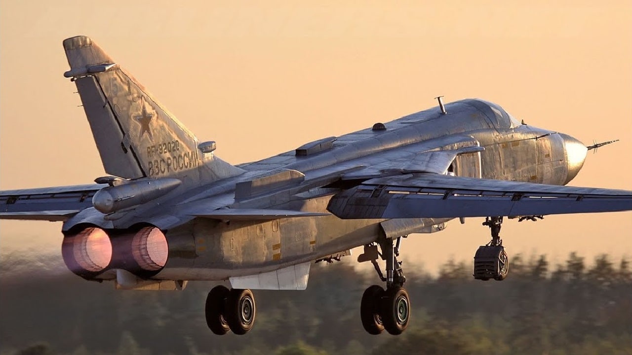 Maquetas hechas - Sukhoi Su-24 Fencer Vista trasera