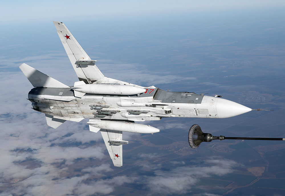 Maquetas hechas - Sukhoi Su-24 Fencer Vista inferior